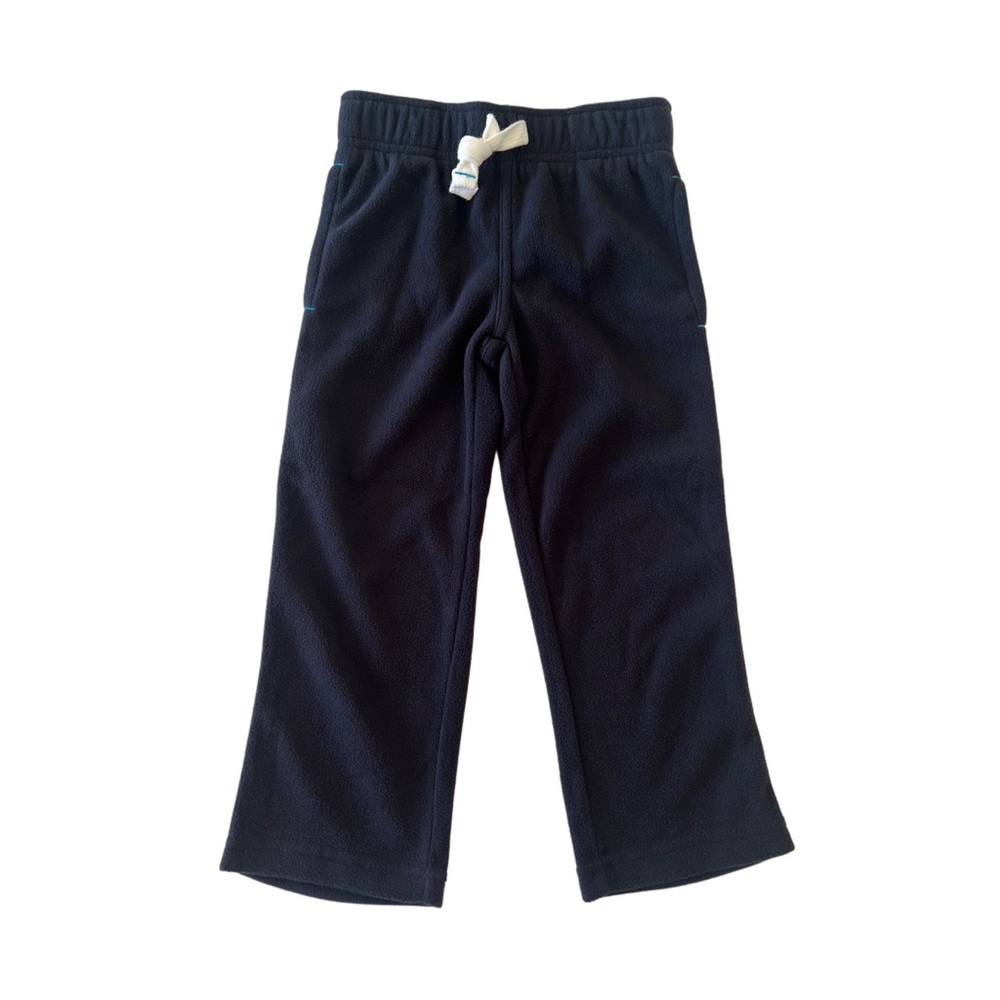 (NWT) Carter’s Black Fleece Pull-On Drawstring Pants | Girls 3T
